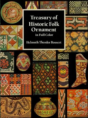 cover image of Treasury of Historic Folk Ornament in Full Color